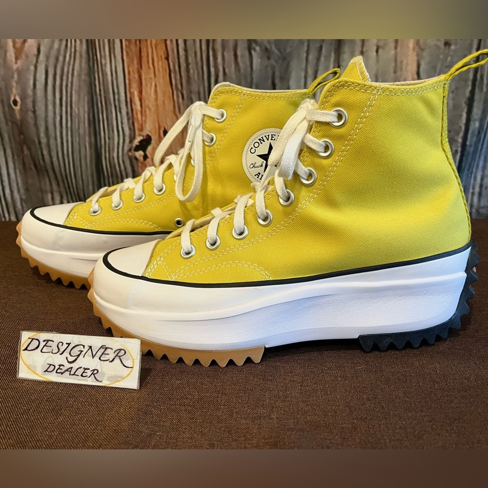 CONVERSE Chuck Taylor Run Star Hike Cargo Bitter Lemon High Top Men 7 Women 8.5
